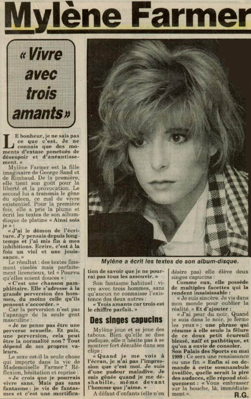 France Soir 19 novembre 1988