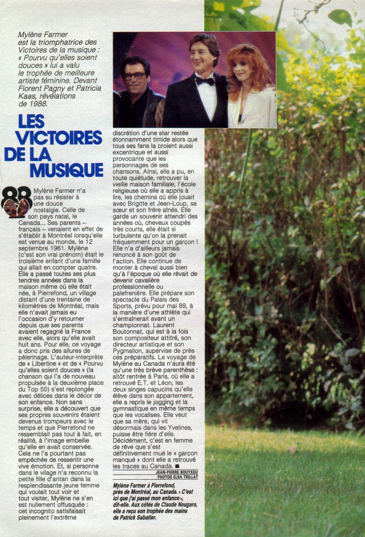 Paris Match 01 décembre 1988