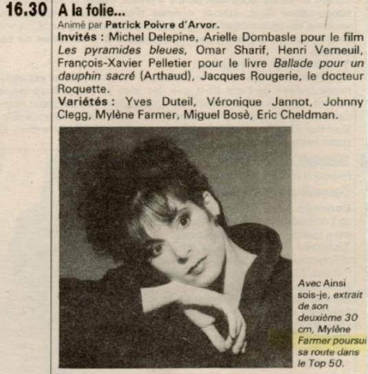 Télé Journal 18 juin 1988