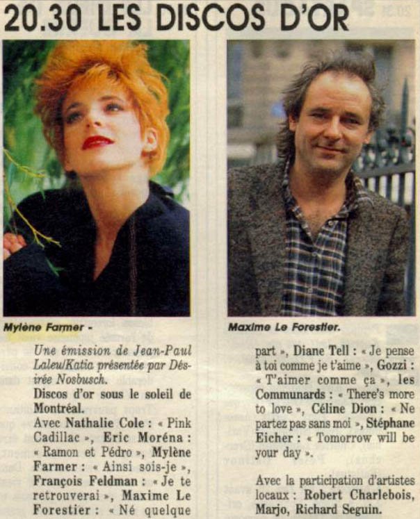 Télé Magazine 15 août 1988