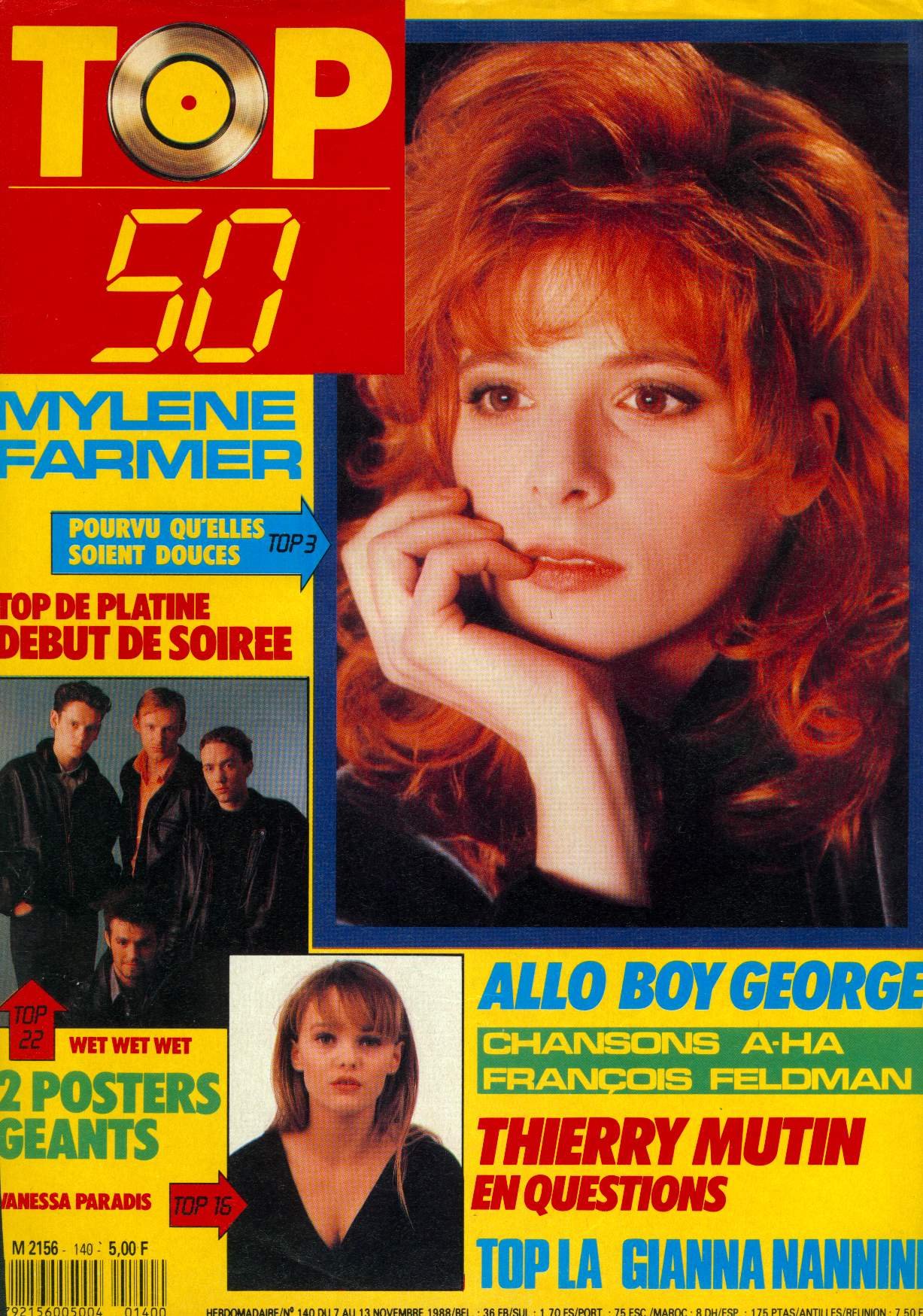 Top 50 07 novembre 1988