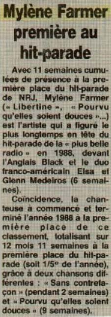 France Soir 05 janvier 1989