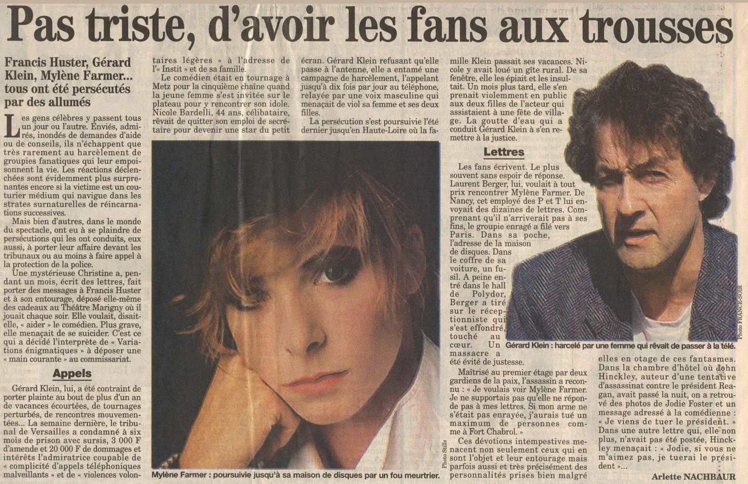 France Soir 28 janvier 1997