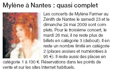 Ouest France 01 juin 2008