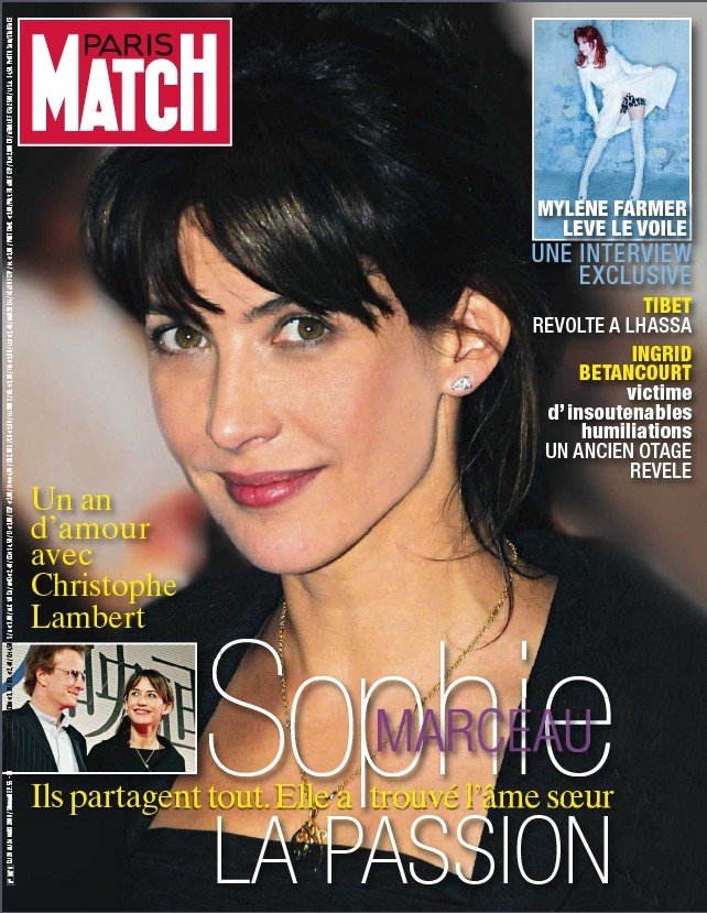 Paris Match 20 mars 2008