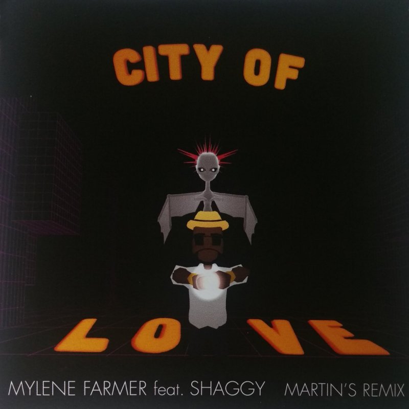 City of love CD single verso